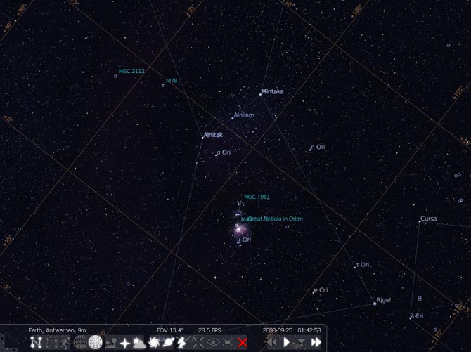 stellarium website